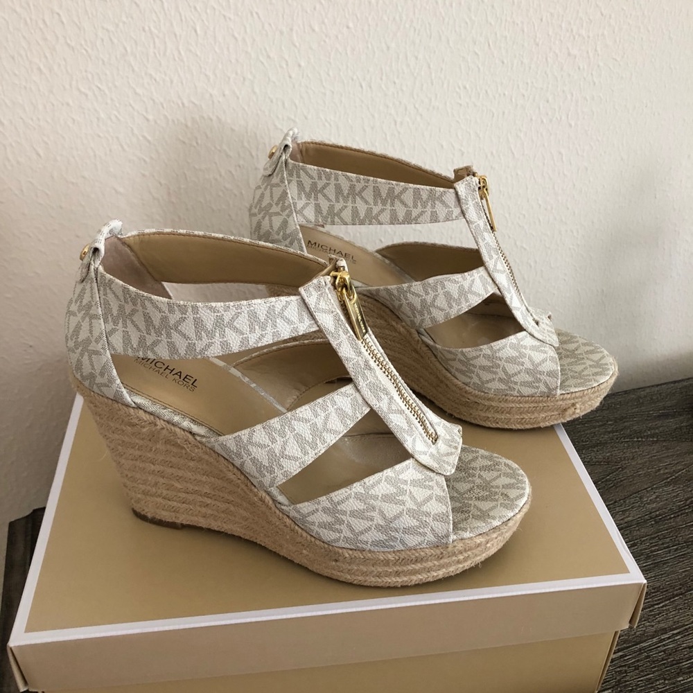Michael Kors wedge heels